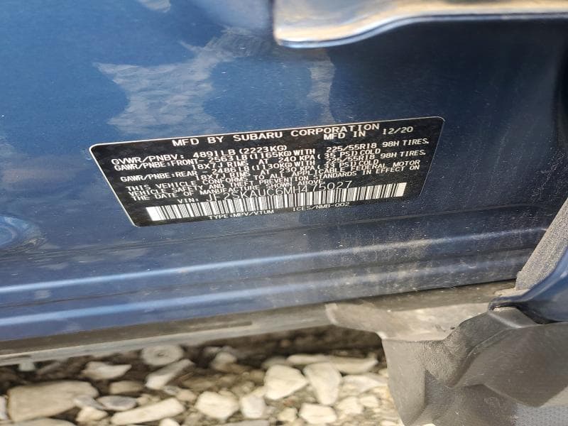 2021 SUBARU FORESTER LIMITED LIMITED 12