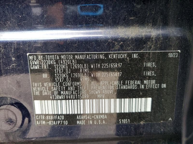 2024 TOYOTA RAV4 HYBRID XLE 14
