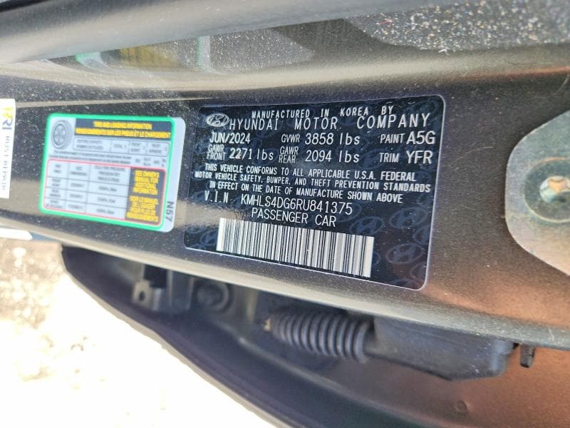 2024 HYUNDAI ELANTRA SEL SEL 12