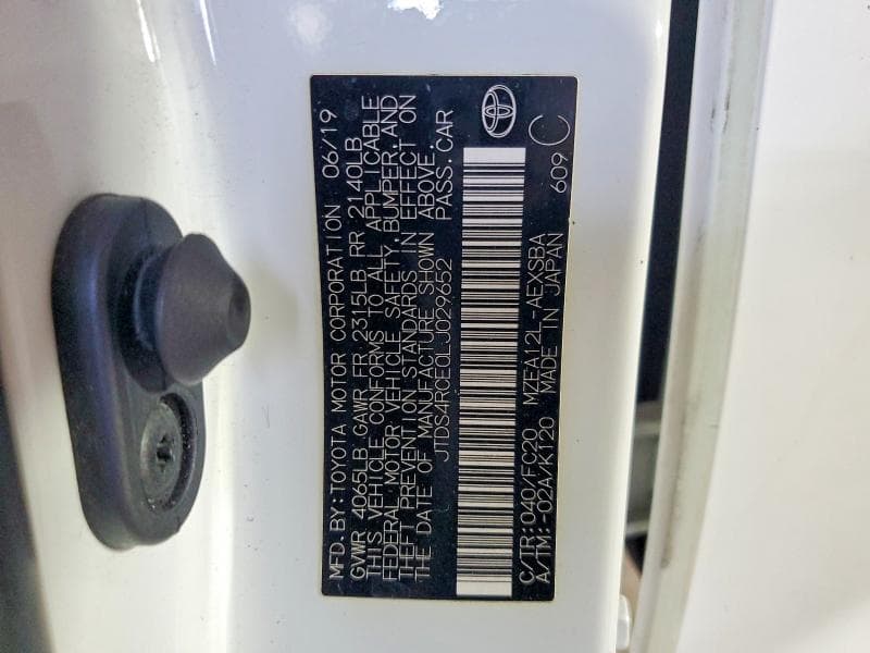 2020 TOYOTA COROLLA SE SE 12