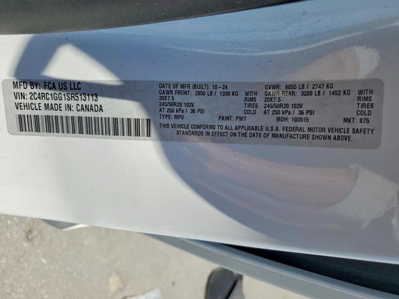 2025 CHRYSLER PACIFICA LIMITED LIMITED 14