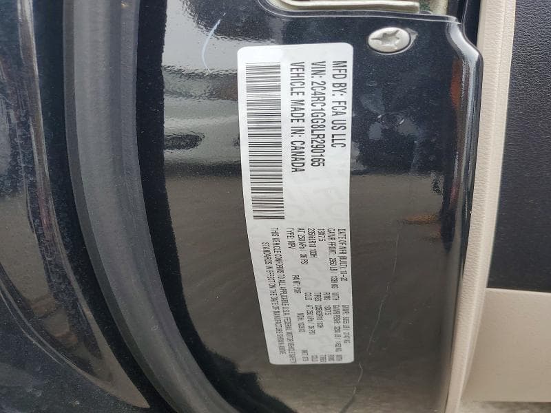 2020 CHRYSLER PACIFICA LIMITED 13