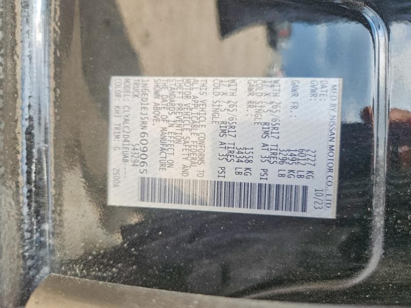 2024 NISSAN FRONTIER SV 12