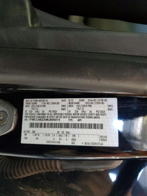 2021 FORD ESCAPE SE SE 13