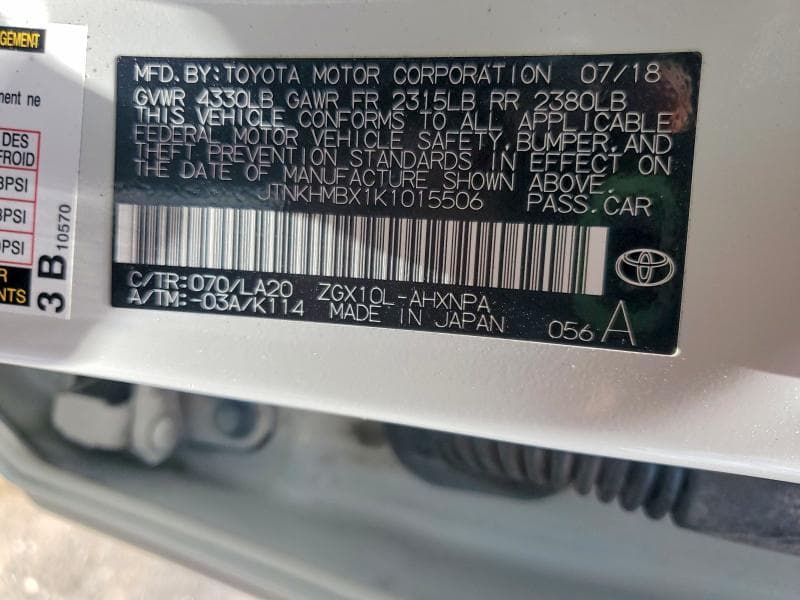 2019 TOYOTA C-HR LIMITED LIMITED 13