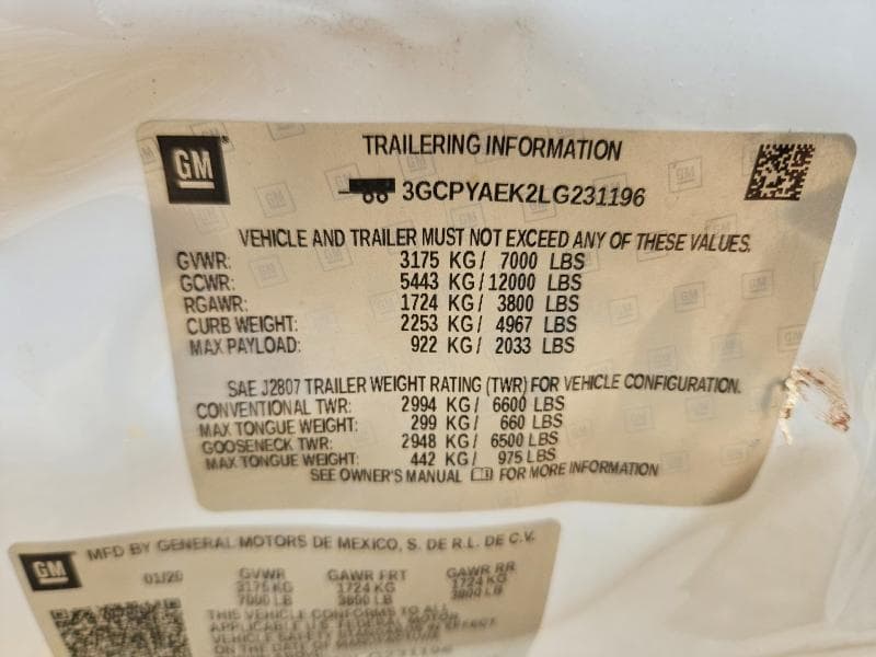 2020 CHEVROLET 1500 13