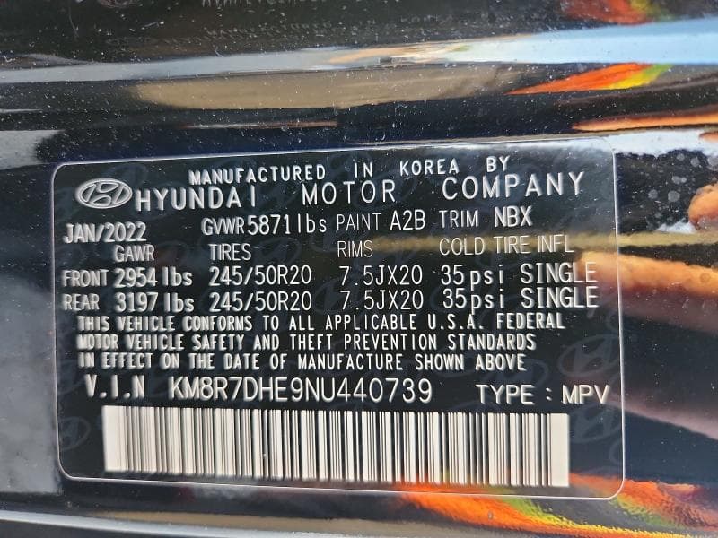 2022 HYUNDAI PALISADE CALLIGRAPHY 14