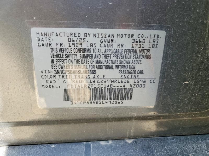 2025 NISSAN KICKS PLAY S S 14