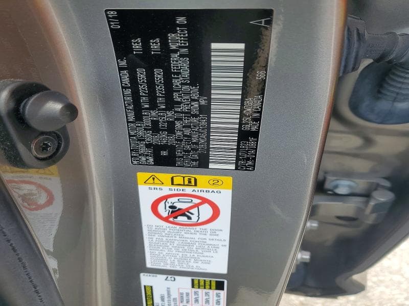 2018 LEXUS RX 350 BASE 13