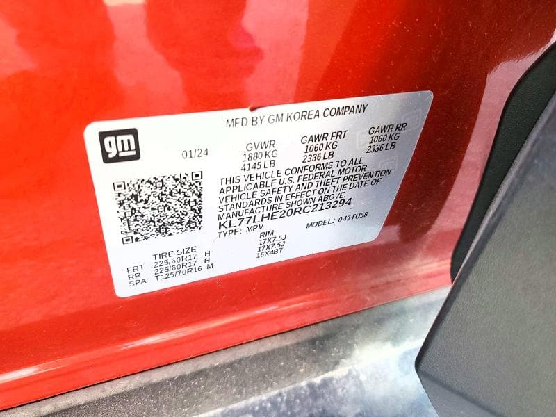 2024 CHEVROLET TRAX 1LT 13