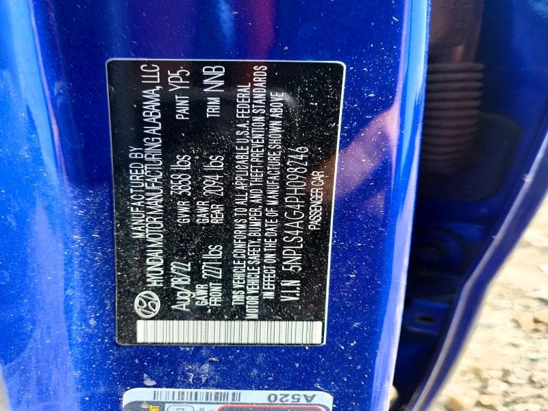 2023 HYUNDAI ELANTRA SEL SEL 12