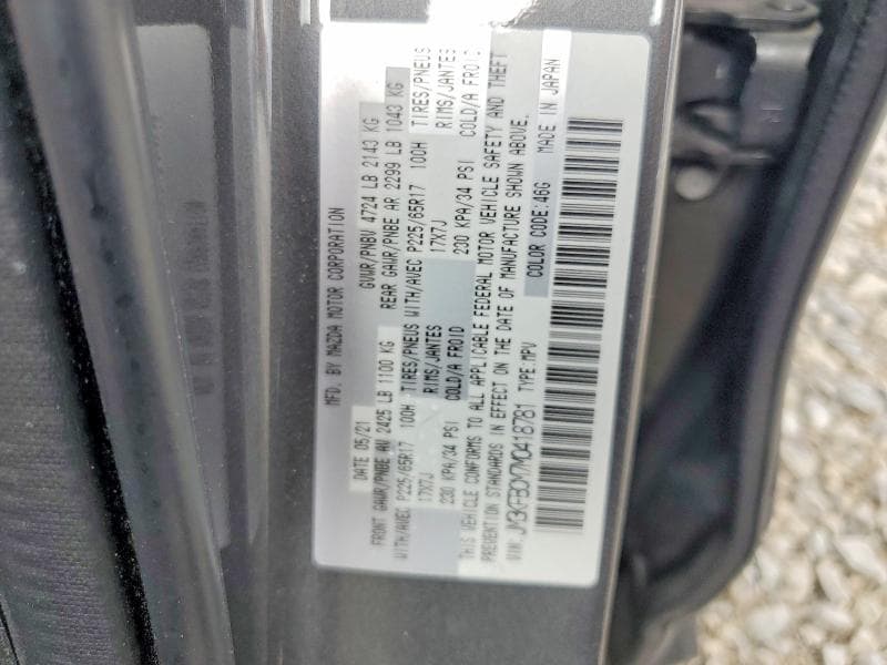 2021 MAZDA CX-5 TOURING 13