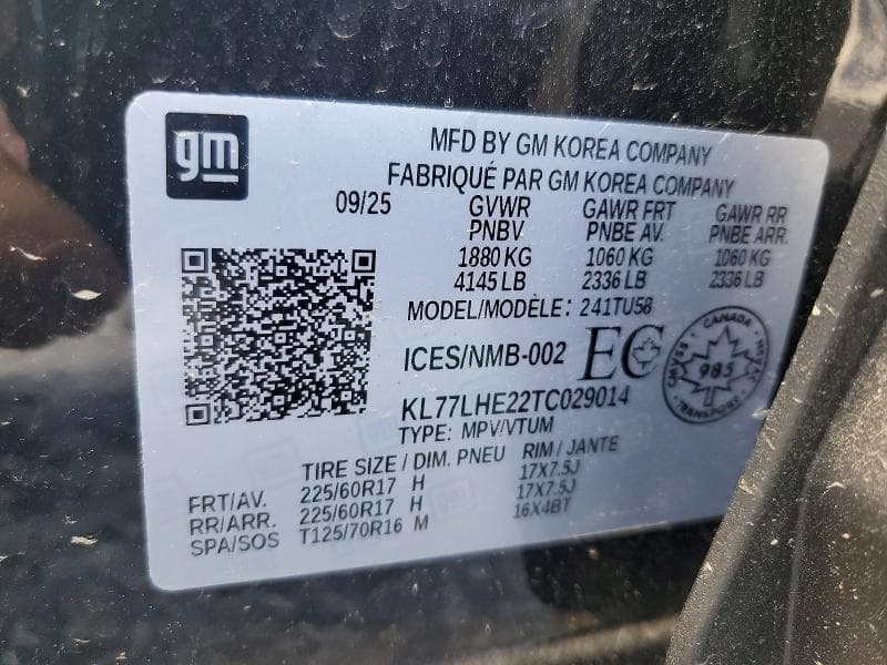 2026 CHEVROLET TRAX 1LT 14