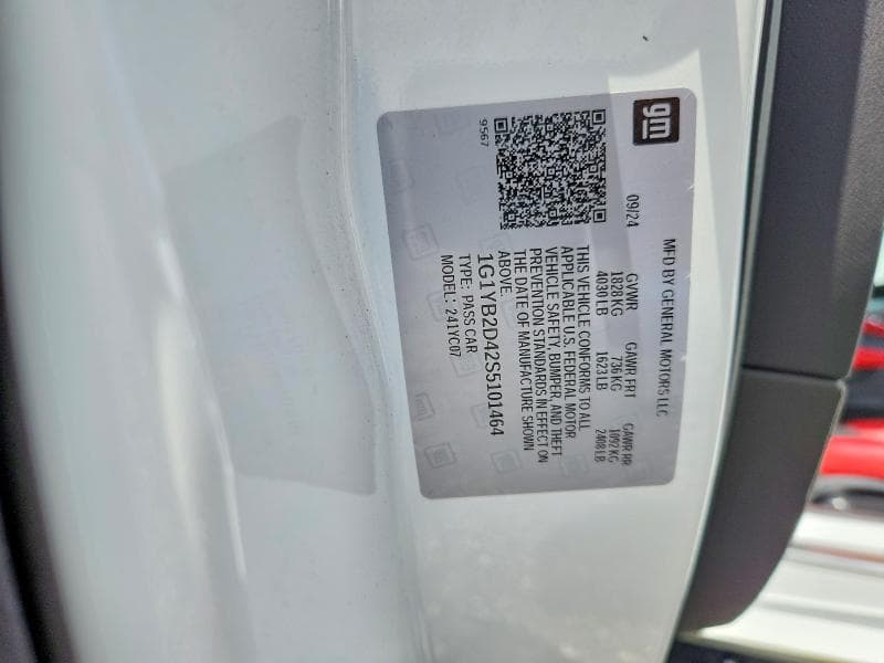 2025 CHEVROLET CORVETTE STINGRAY 2LT 13