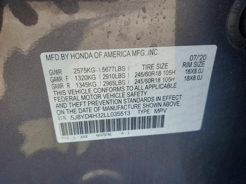 2020 ACURA MDX 13