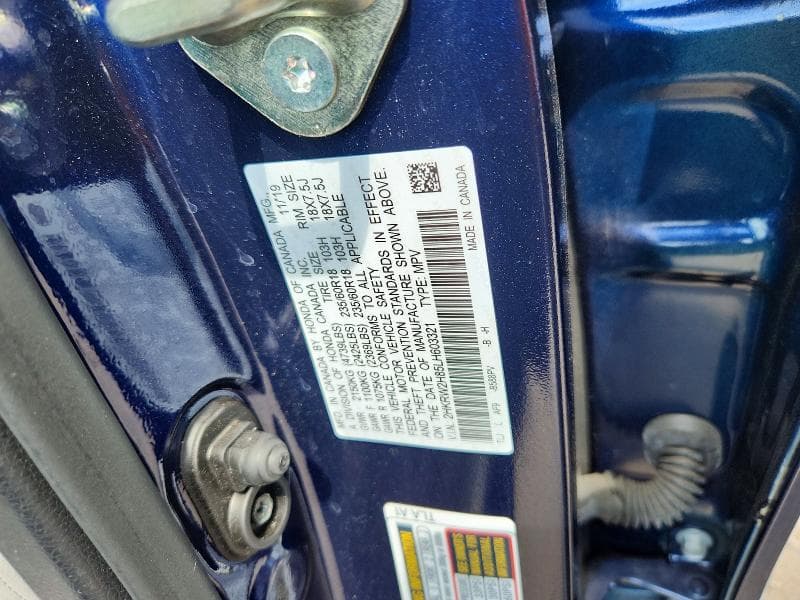 2020 HONDA CR-V EXL 13