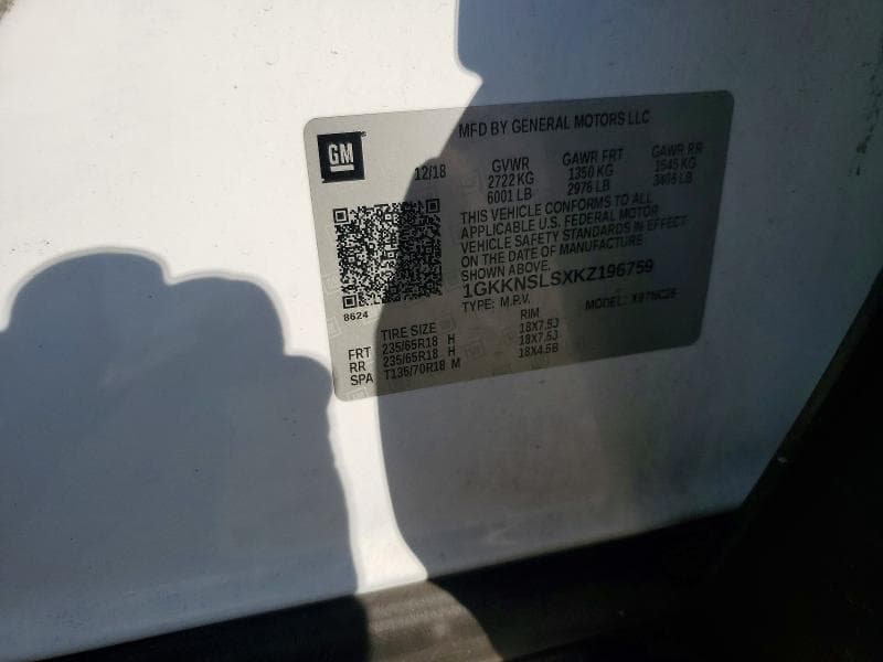 2019 GMC ACADIA SLE 14