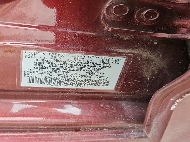 2025 NISSAN SENTRA SV SV 12