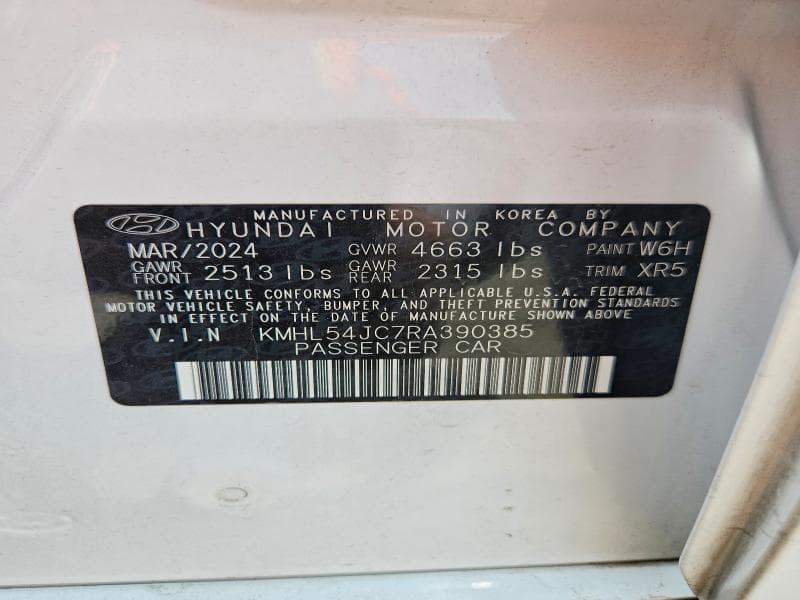2024 HYUNDAI SONATA N LINE 12