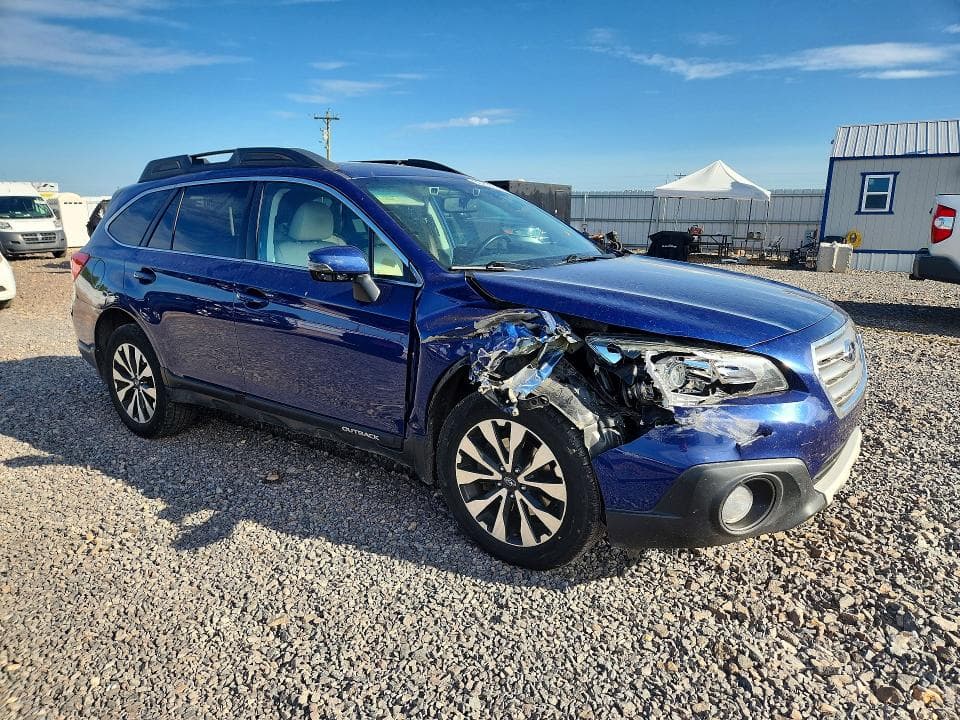 2016 SUBARU OUTBACK 4
