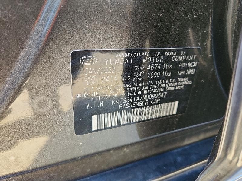 2022 GENESIS G70 2.0T 12