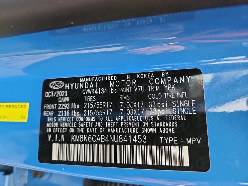2022 HYUNDAI KONA SEL SEL 13
