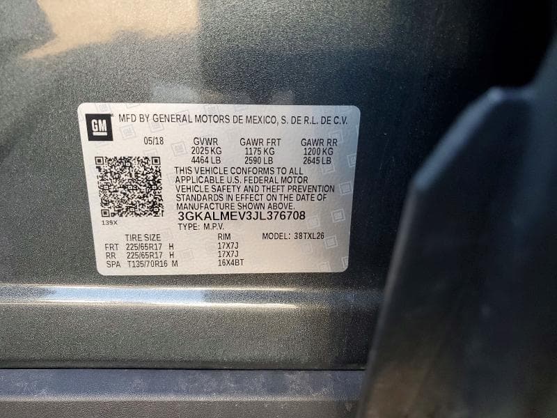 2018 GMC TERRAIN SLE 14