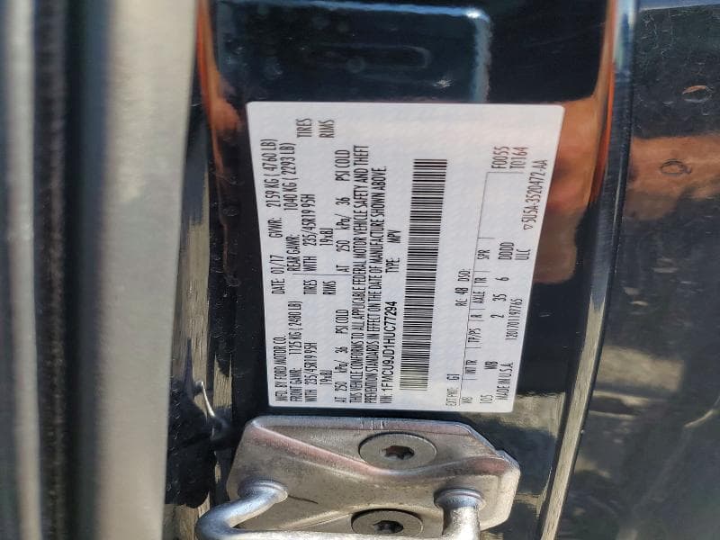 2017 FORD ESCAPE TITANIUM TITANIUM 13