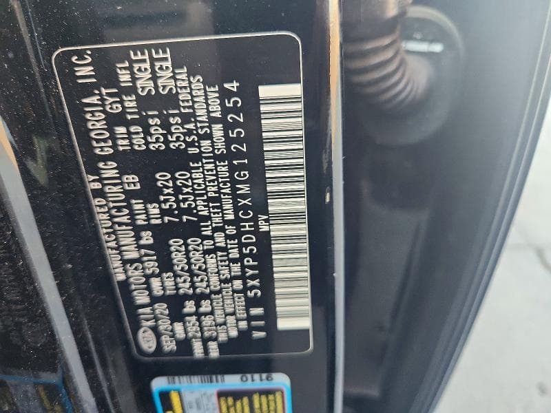 2021 KIA TELLURIDE SX 13