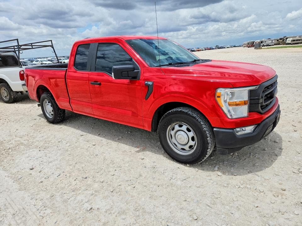 2021 FORD F150 SUPER CAB 4