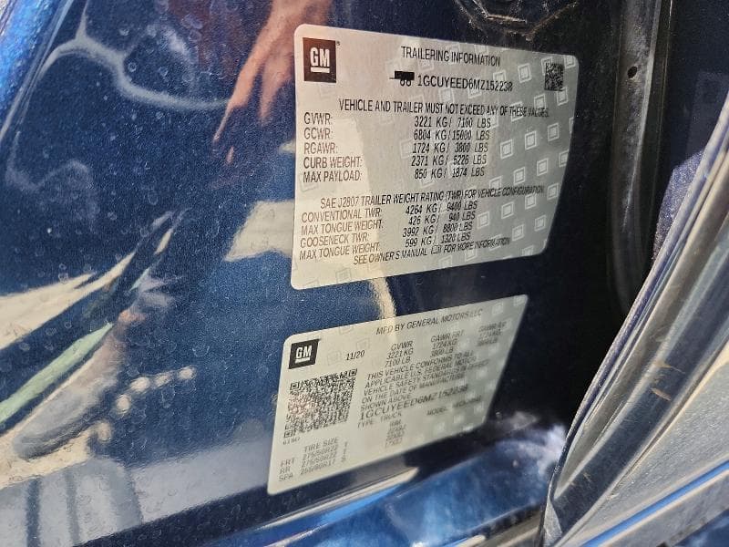 2021 CHEVROLET SILVERADO K1500 RST 12