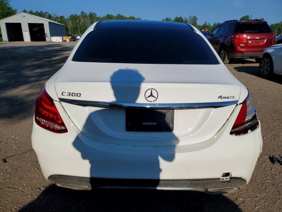 2017 MERCEDES-BENZ C 300 4MATIC 300 4MATIC 6