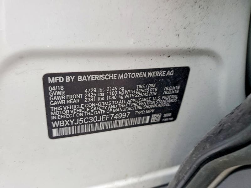 2018 BMW X2 XDRIVE28I XDRIVE28I 13