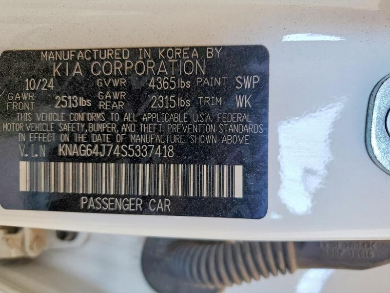 2025 KIA K5 GT LINE 13