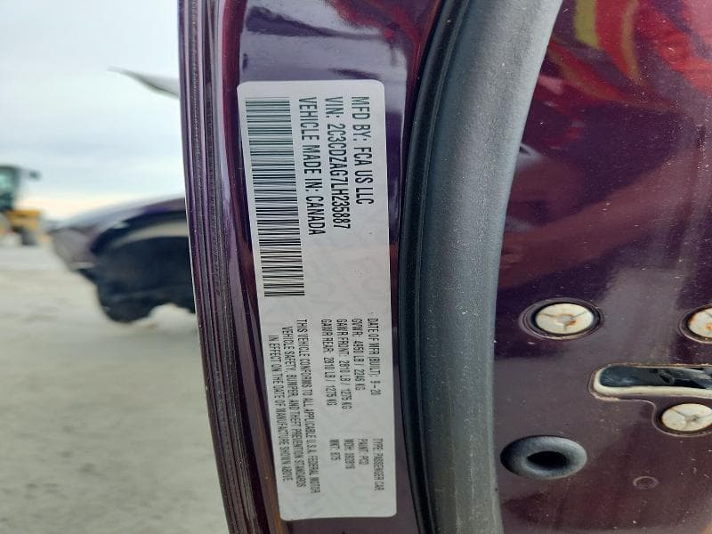 2020 DODGE CHALLENGER SXT 12