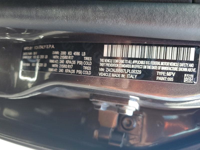 2020 JEEP RENEGADE LATITUDE 13