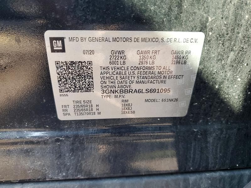 2020 CHEVROLET BLAZER 1LT 13