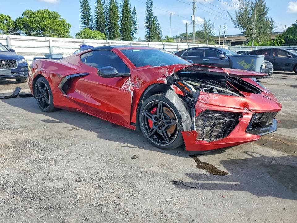 2021 CHEVROLET CORVETTE STINGRAY 2LT 4