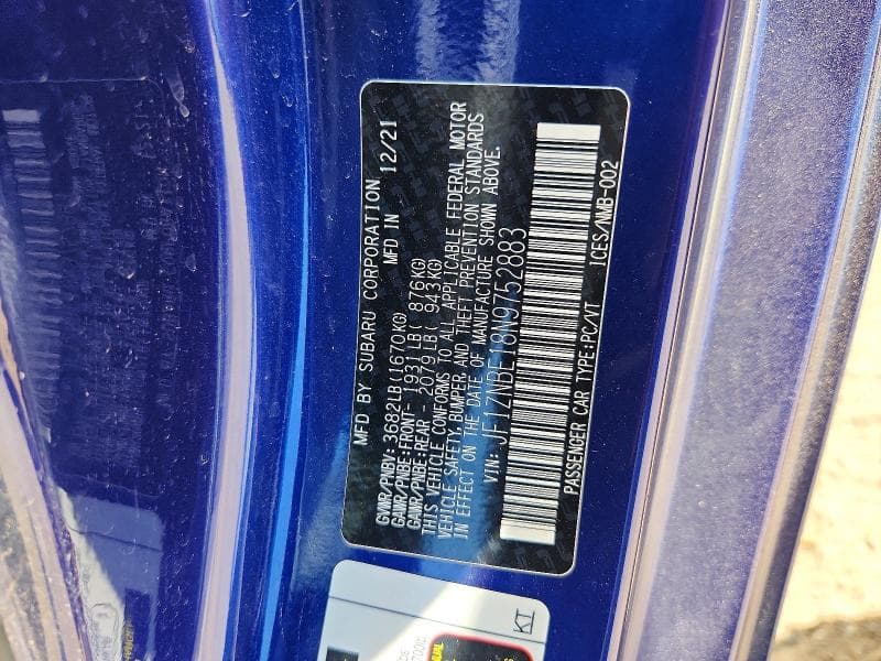 2022 TOYOTA GR 86 PREMIUM 13