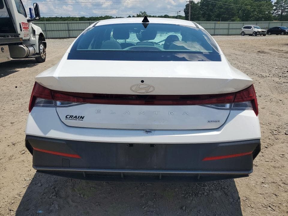 2025 HYUNDAI ELANTRA HYBRID BLUE 6