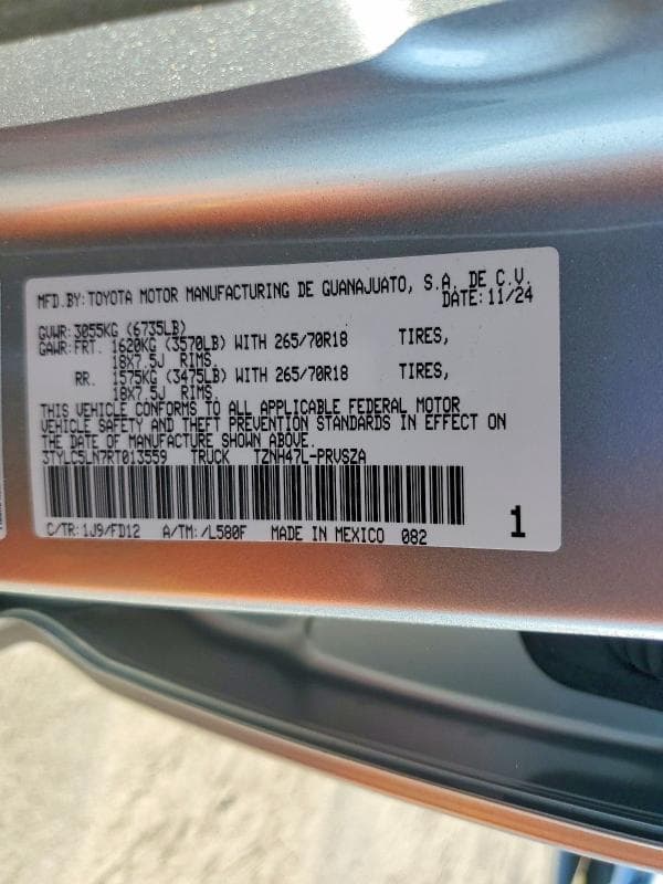 2024 TOYOTA TACOMA TRD OFF-ROAD HV 13