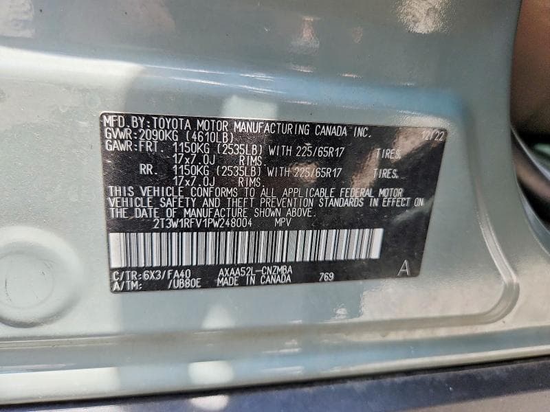 2023 TOYOTA RAV4 XLE 12