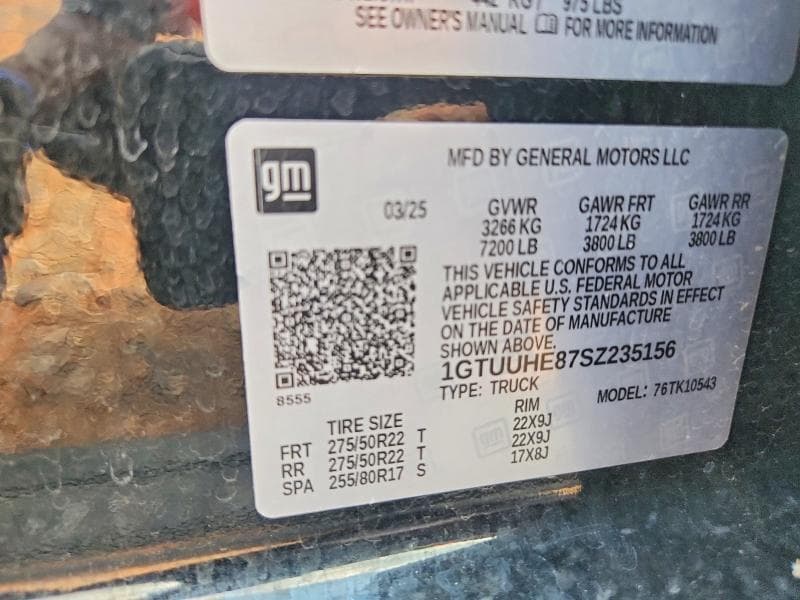 2025 GMC SIERRA K1500 DENALI ULTIMATE 12