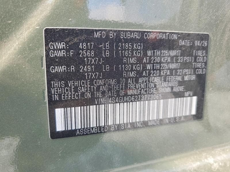 2026 SUBARU CROSSTREK PREMIUM 13