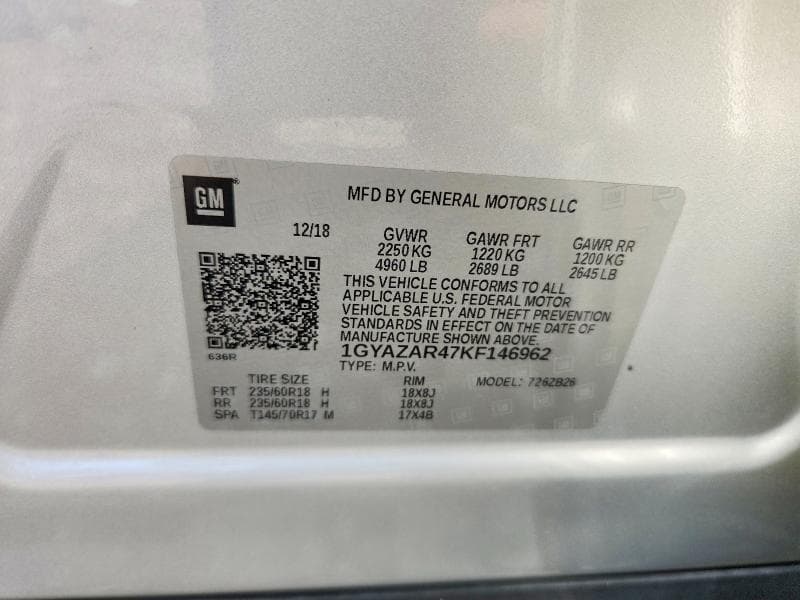 2019 CADILLAC XT4 LUXURY 13