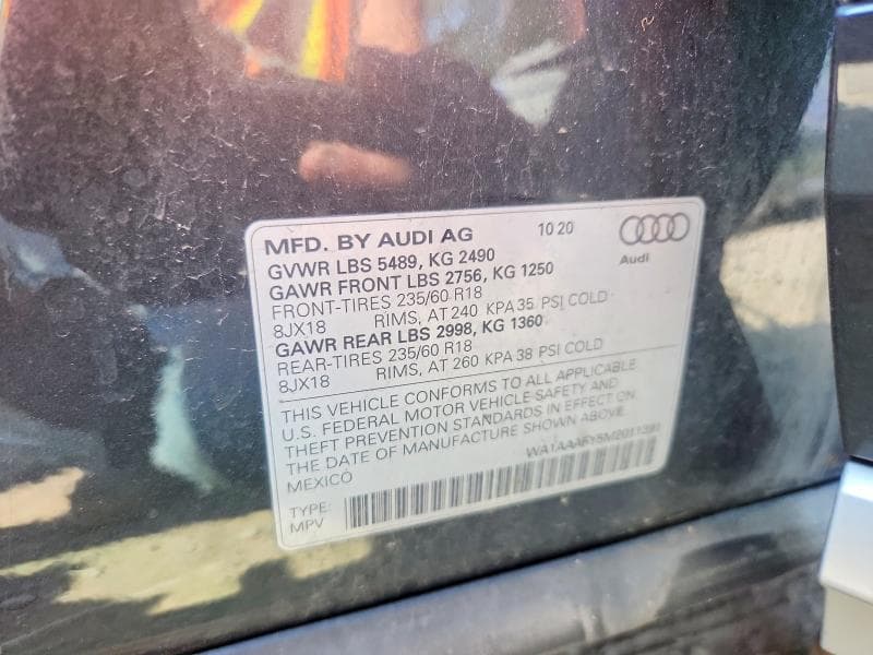 2021 AUDI Q5 PREMIUM 13