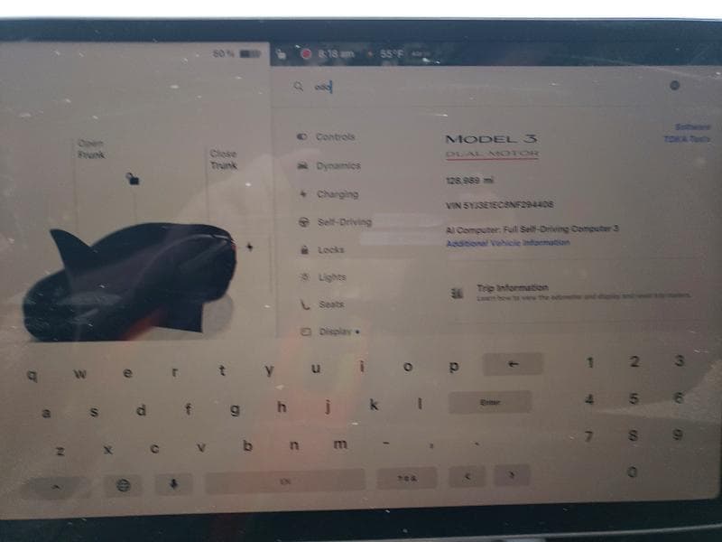 2022 TESLA MODEL 3 9
