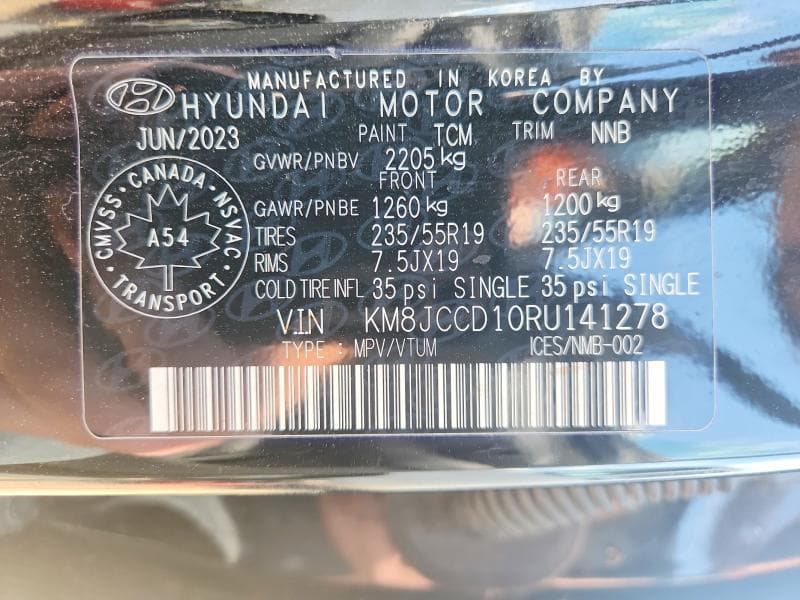 2024 HYUNDAI TUCSON SEL CONVENIENCE SEL CONVENIENCE 14