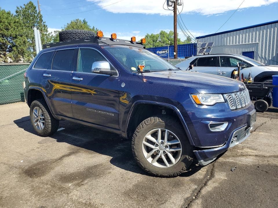 2017 JEEP GRAND CHEROKEE OVERLAND 4