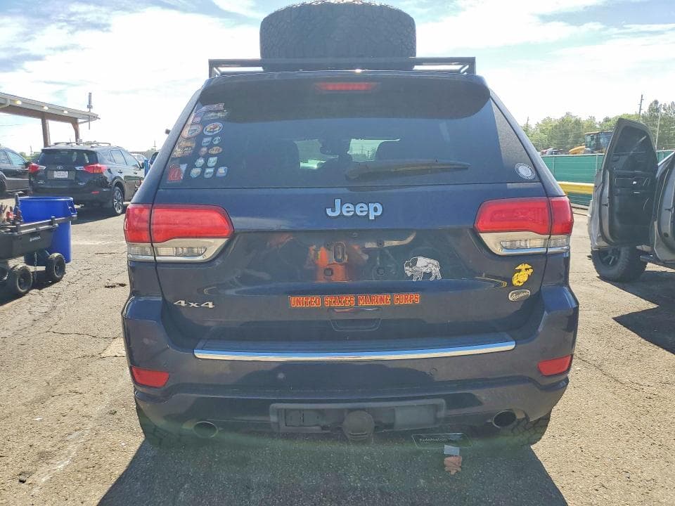 2017 JEEP GRAND CHEROKEE OVERLAND 6